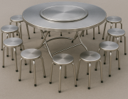 BÀN INOX CAO CẤP MÂM XOAY